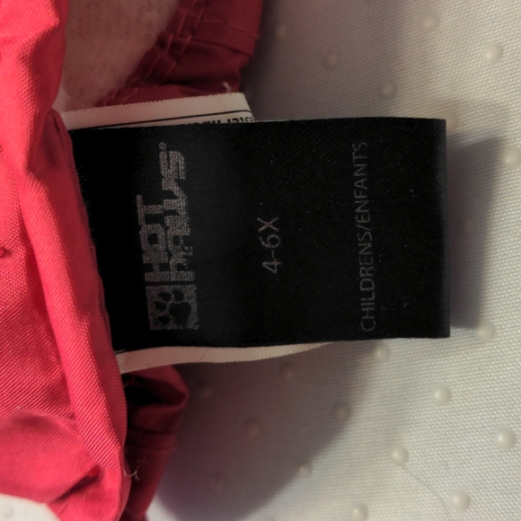 Girls pink hot paws mittens size 4-5X - Picture 3 of 4